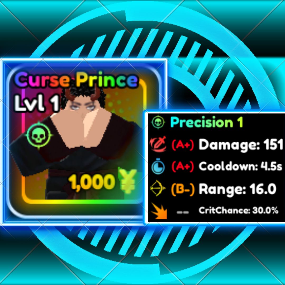 Curse Prince Shiny | Precision 1 | 2 A+