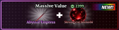 Massive Value (2399RB)